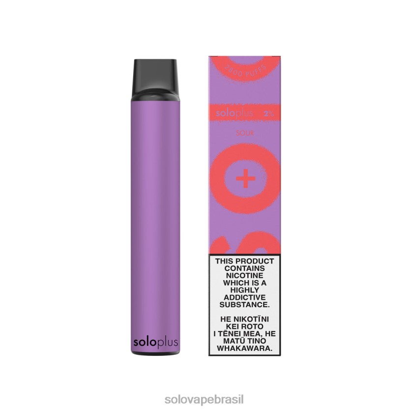 Comprar Solo Vape - Solo Plus vaporizador descartável azedo J0LHJ425