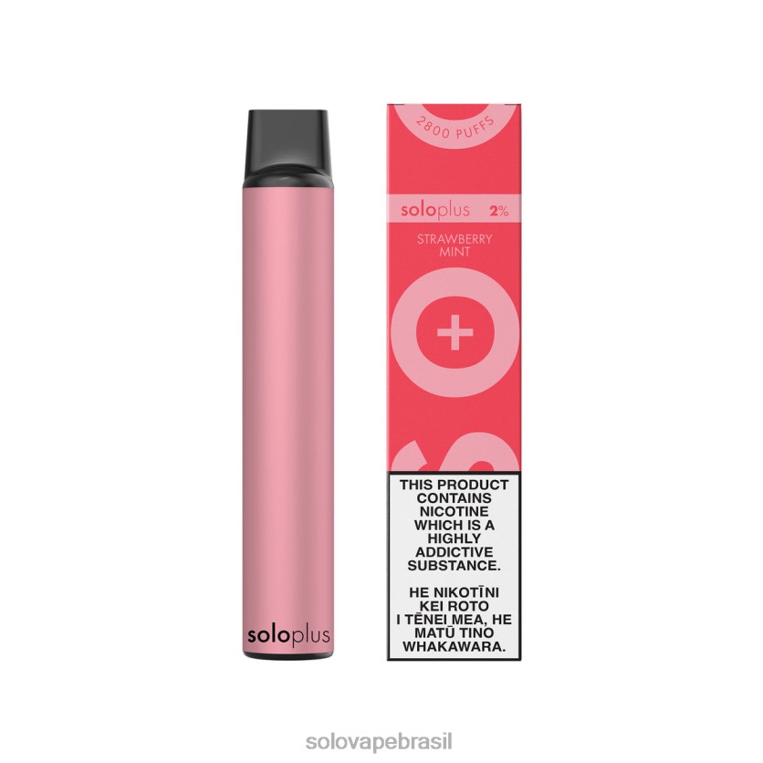 Loja Solo Vape - Solo Plus vaporizador descartável hortelã morango J0LHJ426