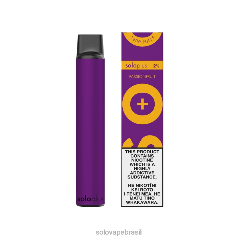 Solo Vape Brasil - Solo Plus vaporizador descartável maracujá J0LHJ429