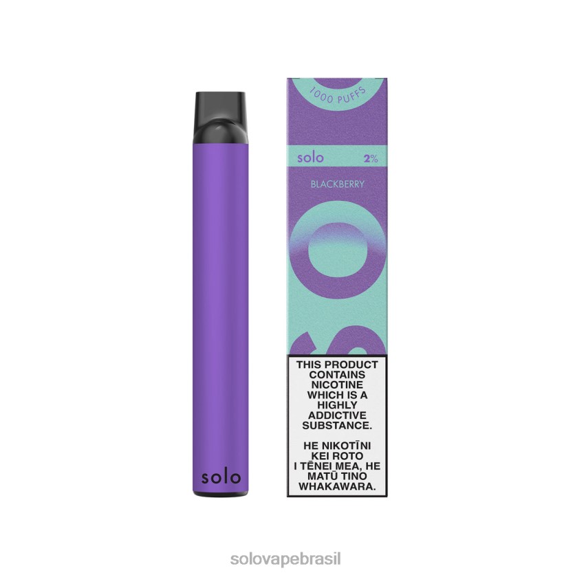 Solo Vape Brasil - Solo coleção paraíso vape descartável amora J0LHJ422