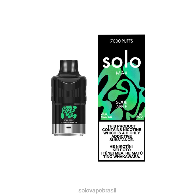 Preço Solo Vape - Solo MAX vagem maçã azeda J0LHJ480