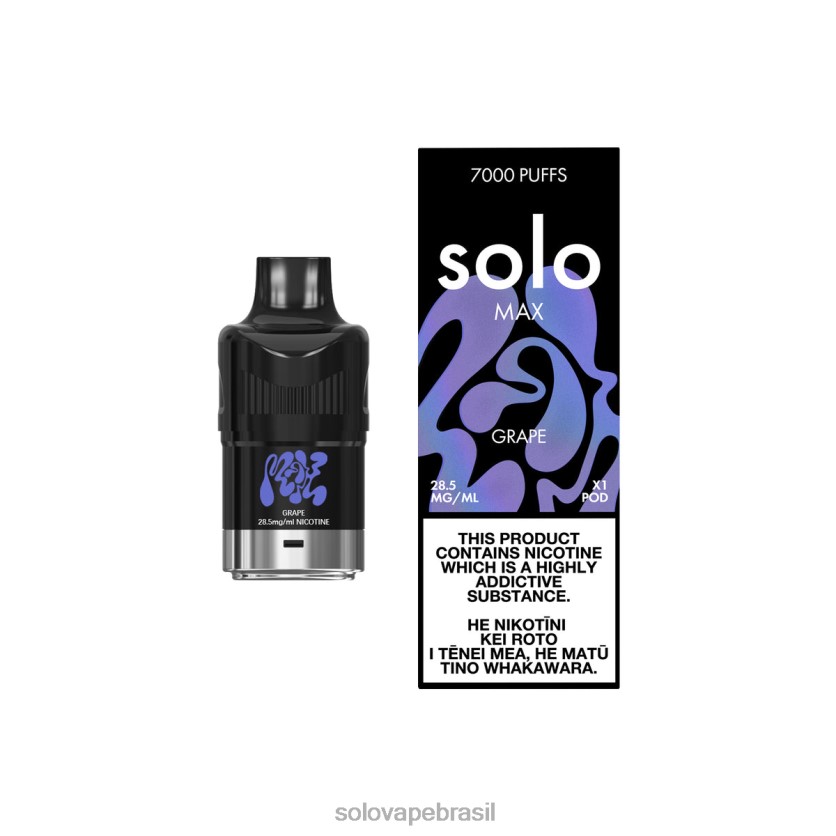 Solo Vape Brasil - Solo MAX vagem uva J0LHJ478